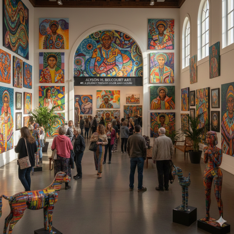 Alyson H Belcourt Art