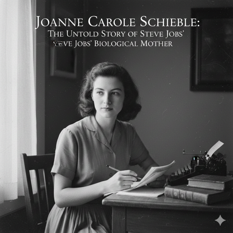 Joanne Carole Schieble: The Untold Story of Steve Jobs’ Biological Mother Joanne Carole Schieble