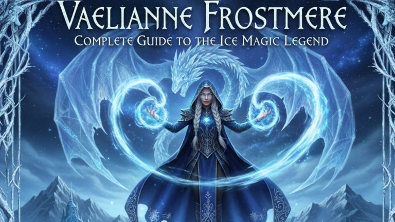 Vaelianne Frostmere: Complete Guide to the Ice Magic Legend Vaelianne Frostmere