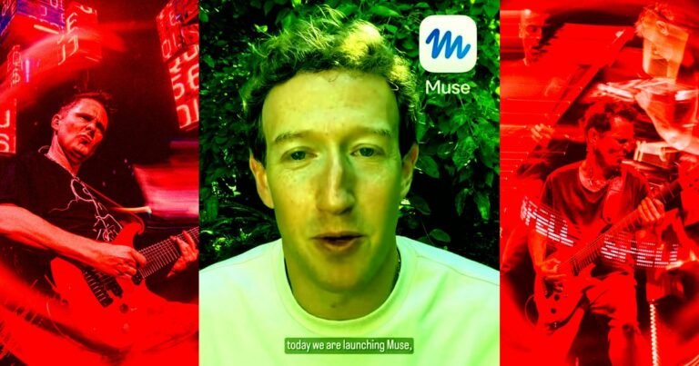 Wait, Did Zuckerberg Just Jack Muse the Band’s Instagram Handle For His New AI?